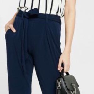 Express Mid Rise Jersey Sash Pant